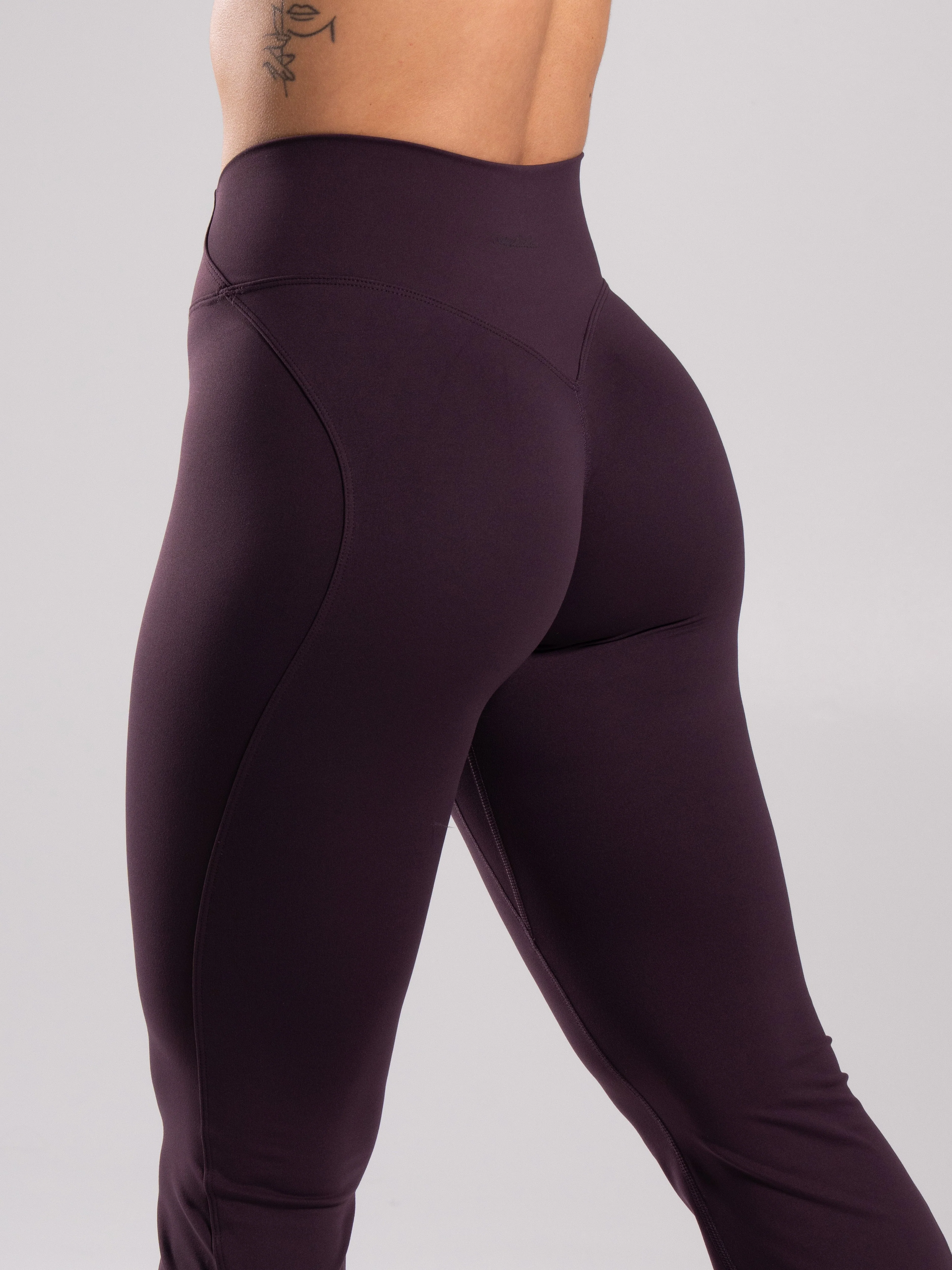 Aura Flared Pant - Black Garnet - Image 7
